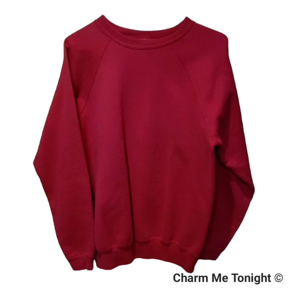 Hanes Medium Vintage Red Sweatshirt